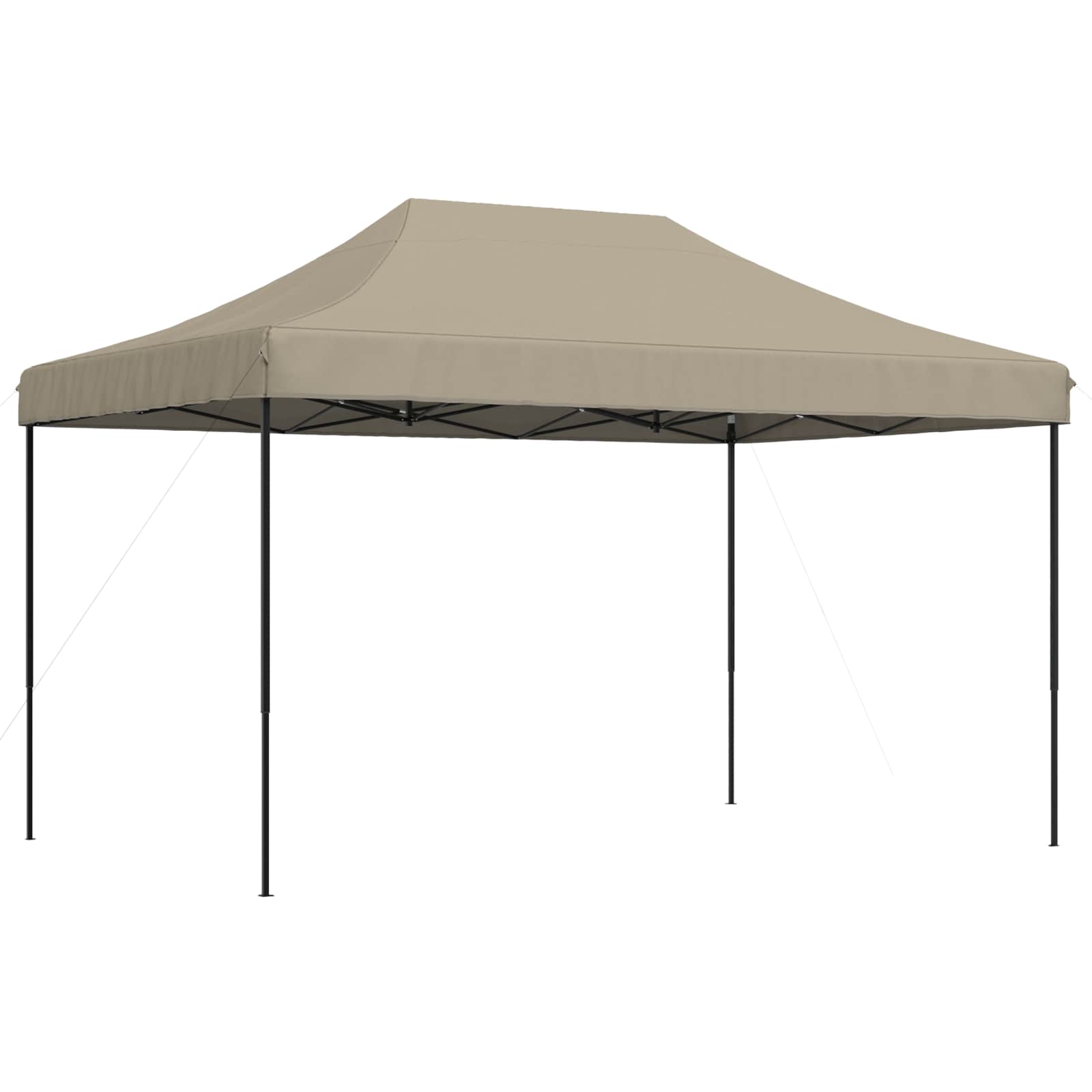 vidaXL Składany namiot imprezowy typu pop-up, taupe, 440x292x315 cm