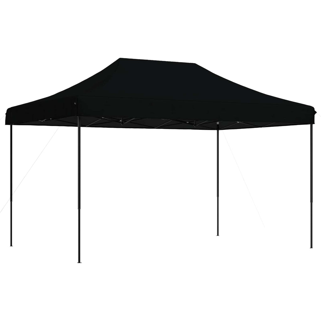 vidaXL Składany namiot imprezowy typu pop-up, czarny, 440x292x315 cm