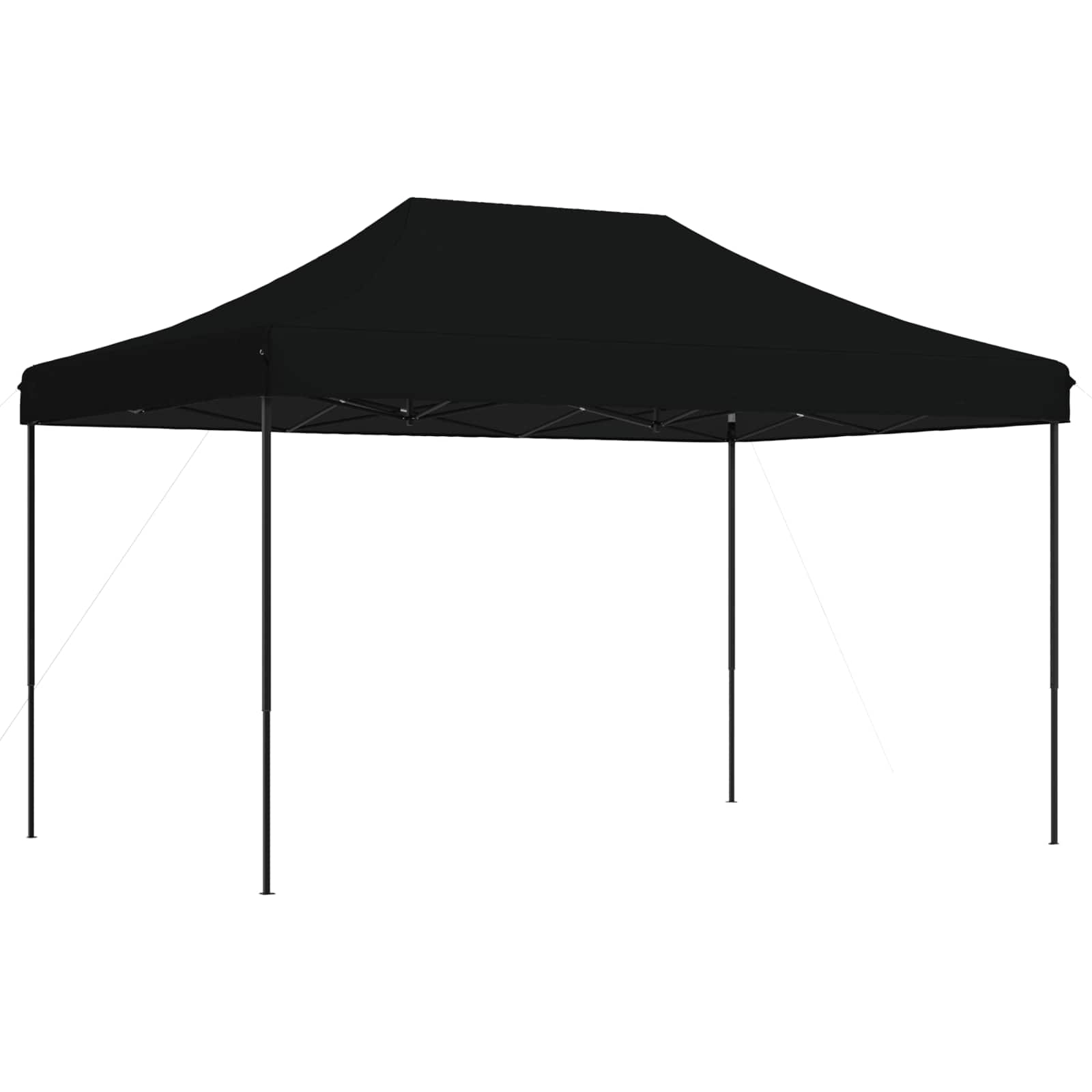 vidaXL Składany namiot imprezowy typu pop-up, czarny, 440x292x315 cm