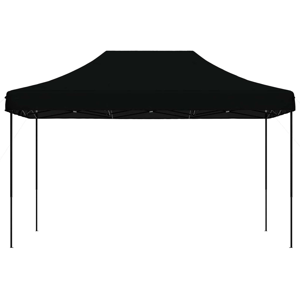 vidaXL Składany namiot imprezowy typu pop-up, czarny, 440x292x315 cm
