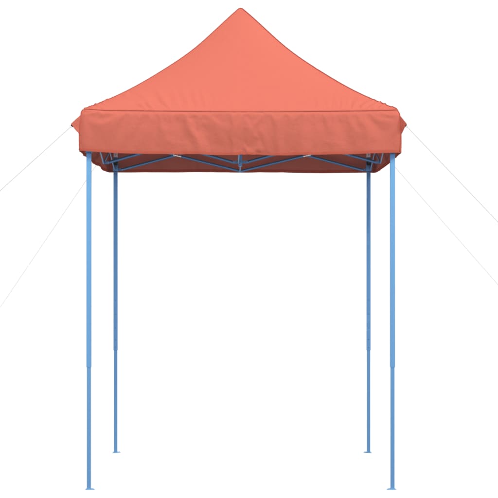 vidaXL Składany namiot imprezowy typu pop-up, terakota, 200x200x306 cm