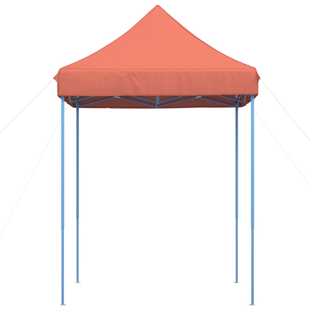 vidaXL Składany namiot imprezowy typu pop-up, terakota, 200x200x306 cm