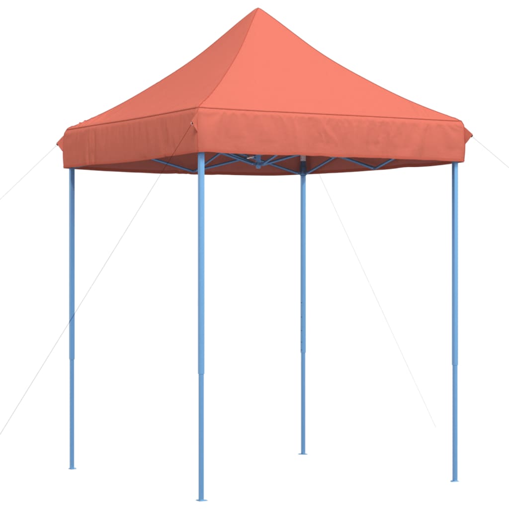 vidaXL Składany namiot imprezowy typu pop-up, terakota, 200x200x306 cm