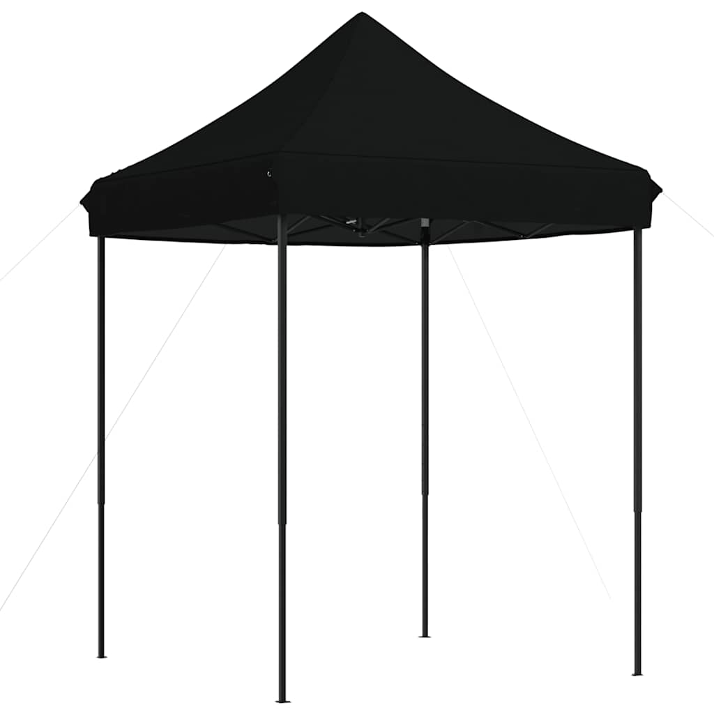 vidaXL Składany namiot imprezowy typu pop-up, czarny, 200x200x306 cm