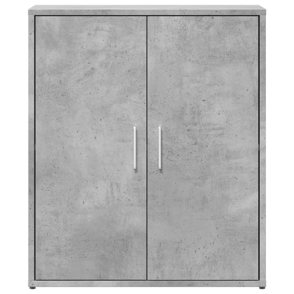 vidaXL Szafka, szarość betonu, 60x31x70 cm, materiał drewnopochodny