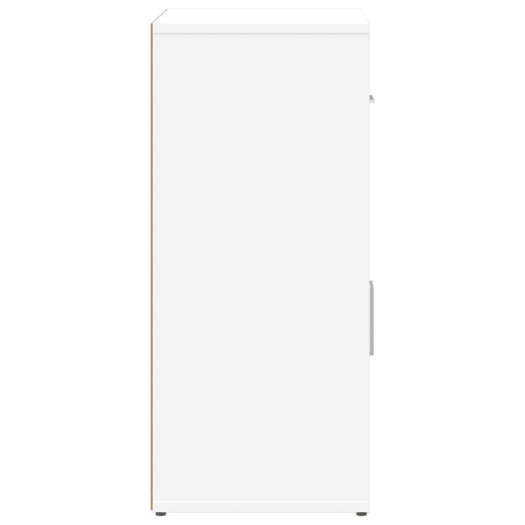vidaXL Szafka, biała, 60x31x70 cm, materiał drewnopochodny