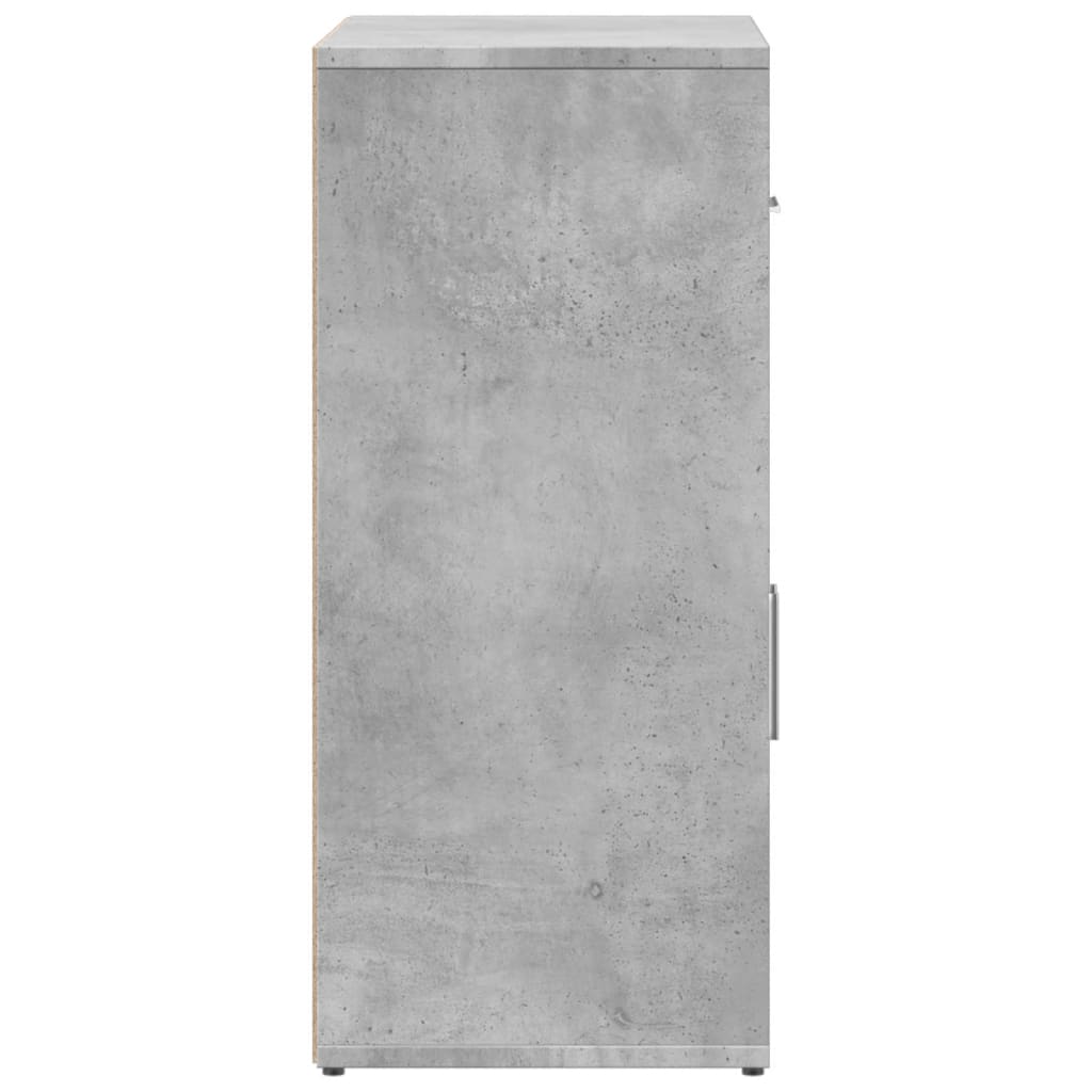 vidaXL Szafka, szarość betonu, 60x31x70 cm, materiał drewnopochodny