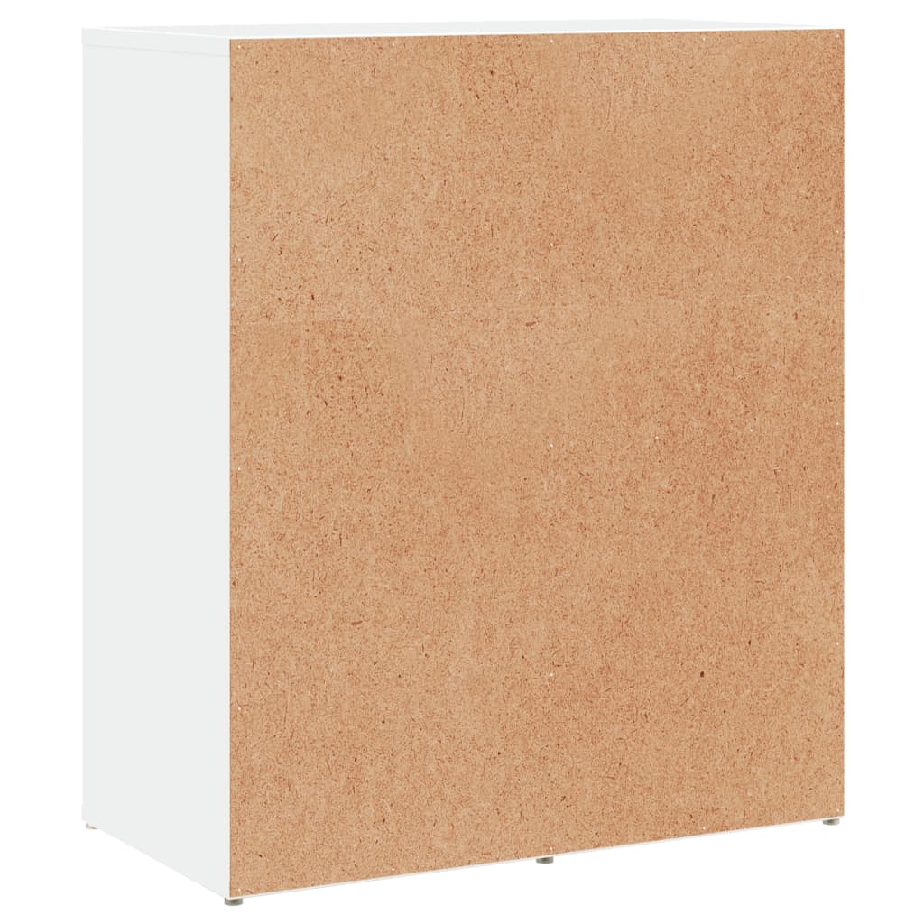 vidaXL Szafka, biała, 60x31x70 cm, materiał drewnopochodny