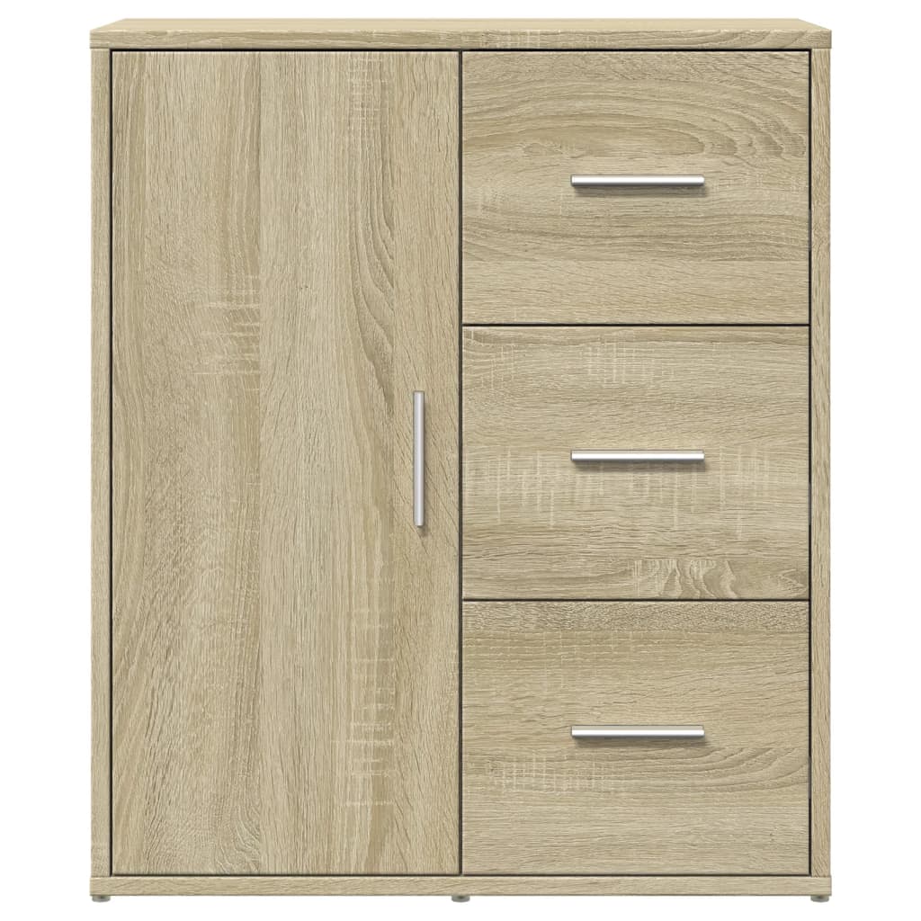 vidaXL Szafka, dąb sonoma, 60x31x70 cm, materiał drewnopochodny