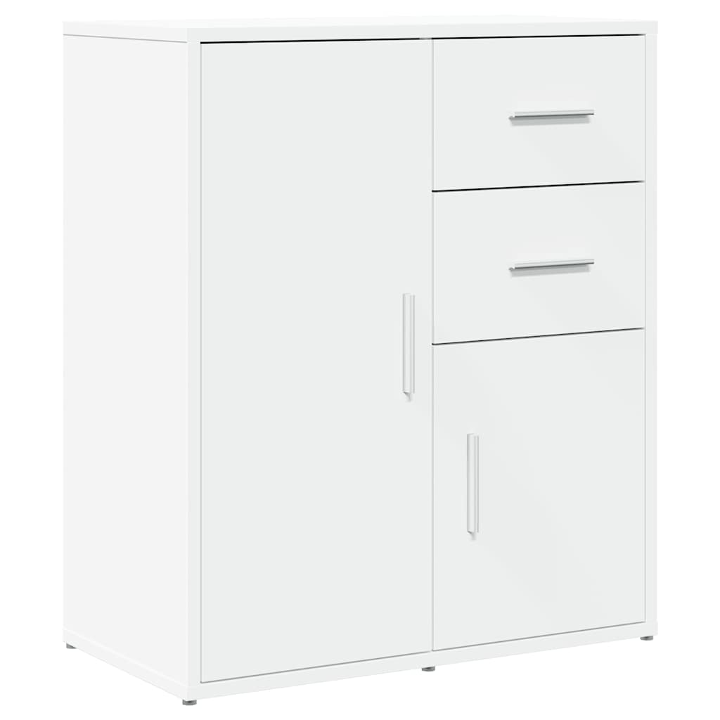 vidaXL Szafka, biała, 60x31x70 cm, materiał drewnopochodny