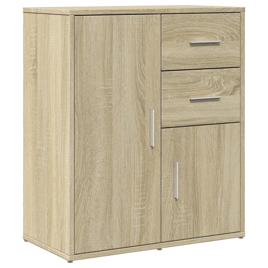 vidaXL Szafka, dąb sonoma, 60x31x70 cm, materiał drewnopochodny