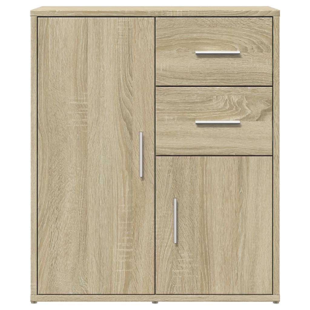 vidaXL Szafka, dąb sonoma, 60x31x70 cm, materiał drewnopochodny