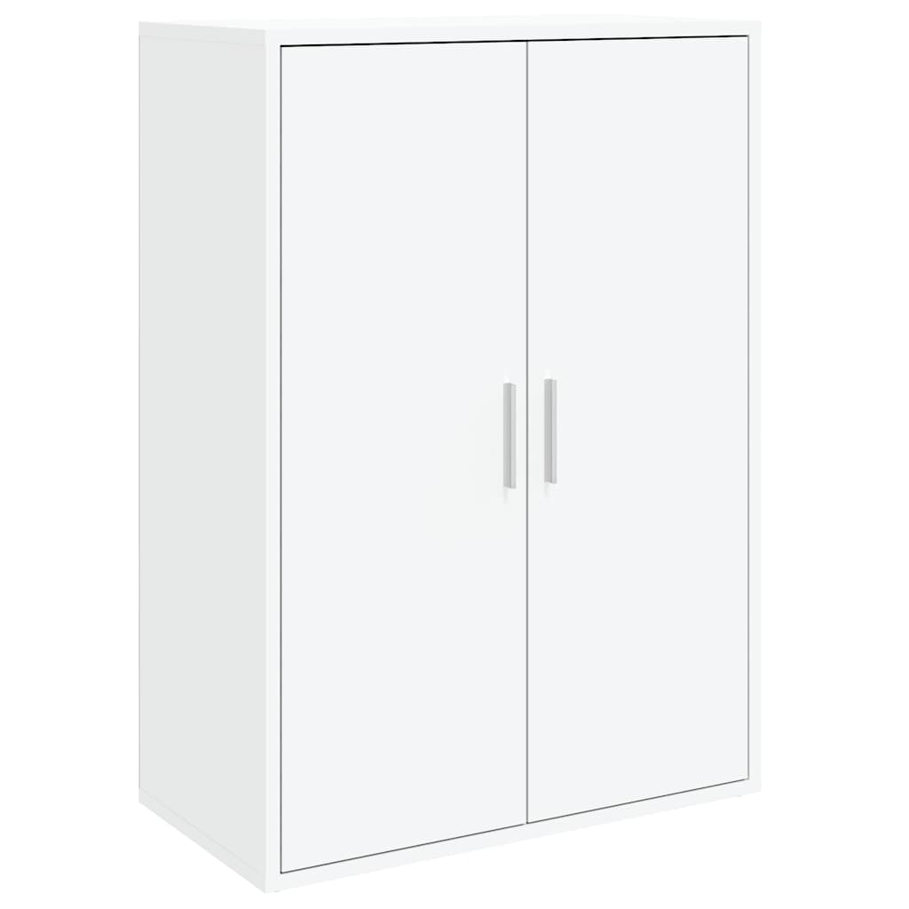 vidaXL Szafka, biała, 60x31x84 cm, materiał drewnopochodny