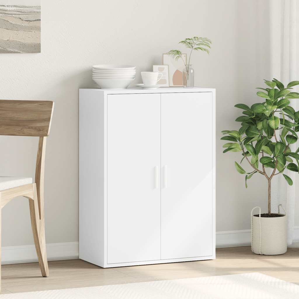 vidaXL Szafka, biała, 60x31x84 cm, materiał drewnopochodny