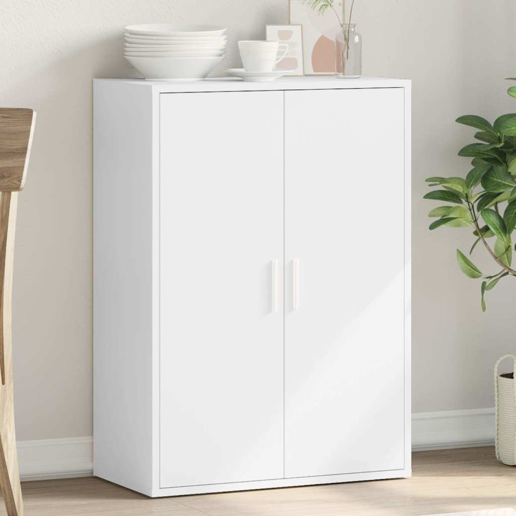 vidaXL Szafka, biała, 60x31x84 cm, materiał drewnopochodny