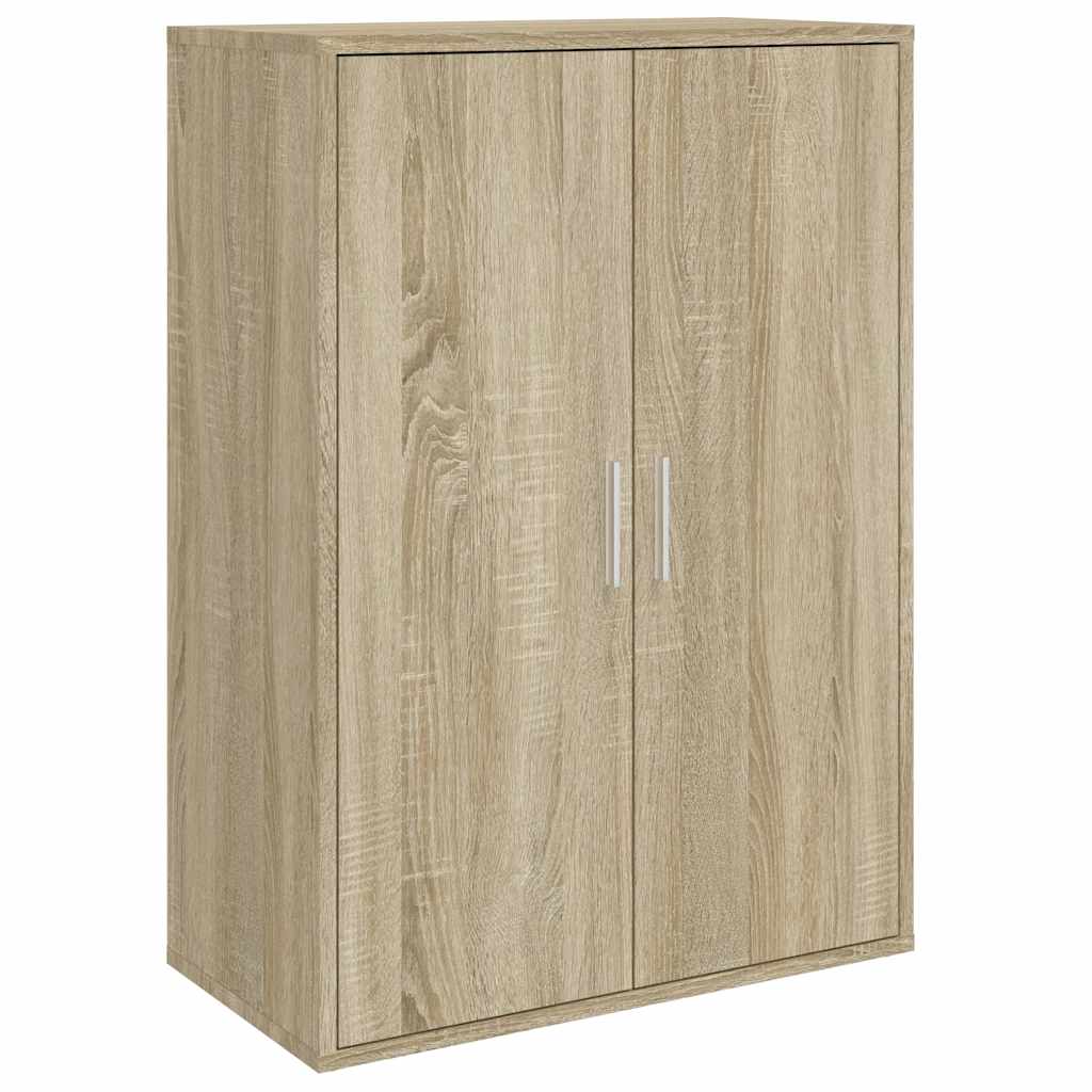 vidaXL Szafka, dąb sonoma, 60x31x84 cm, materiał drewnopochodny