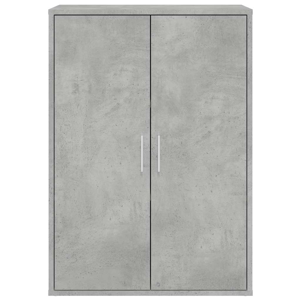 vidaXL Szafka, szarość betonu, 60x31x84 cm, materiał drewnopochodny