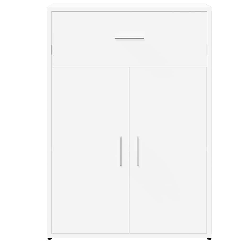 vidaXL Szafka, biała, 60x30x84 cm, materiał drewnopochodny