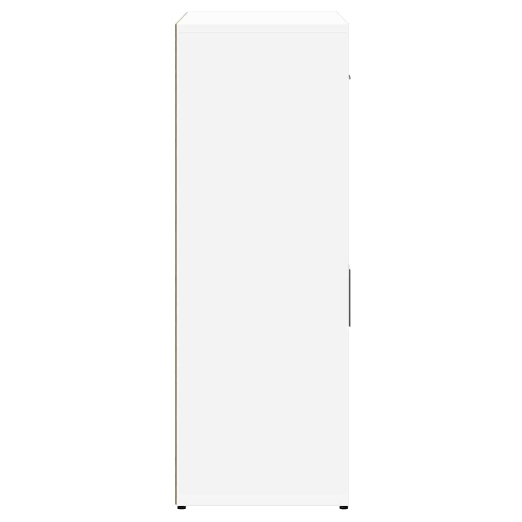 vidaXL Szafka, biała, 60x30x84 cm, materiał drewnopochodny