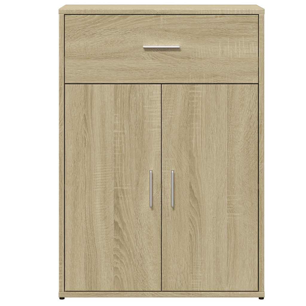 vidaXL Szafka, dąb sonoma, 60x30x84 cm, materiał drewnopochodny