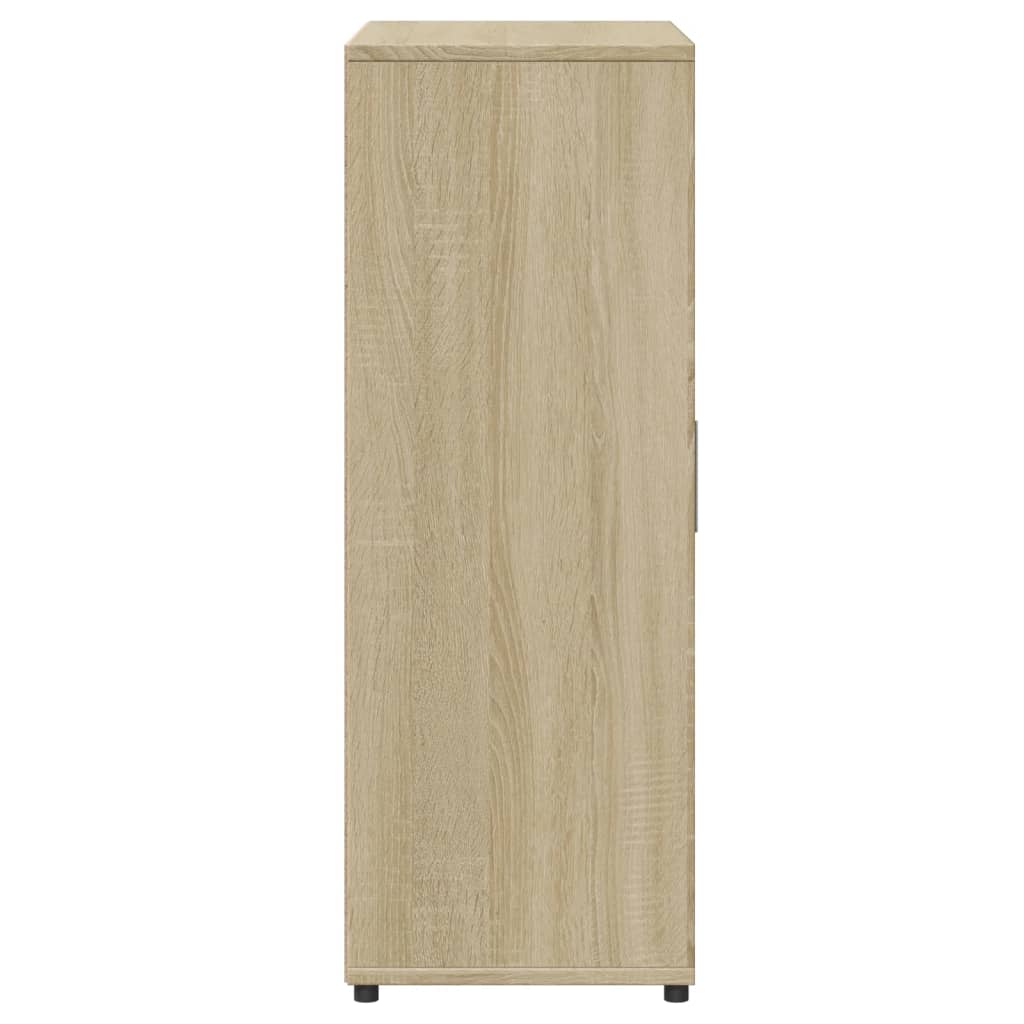 vidaXL Szafka, dąb sonoma, 60x31x84 cm, materiał drewnopochodny