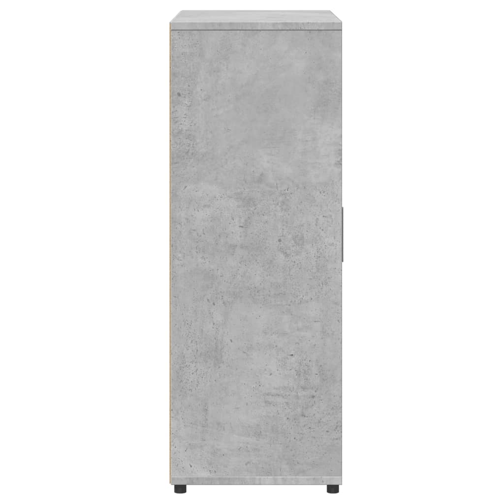 vidaXL Szafka, szarość betonu, 60x31x84 cm, materiał drewnopochodny