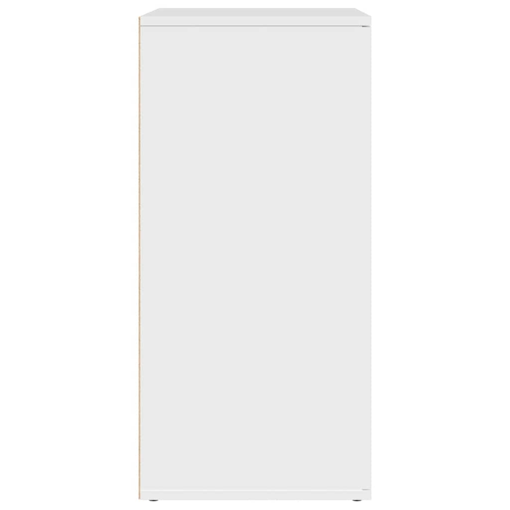 vidaXL Szafka, biała, 79x38x80 cm, materiał drewnopochodny