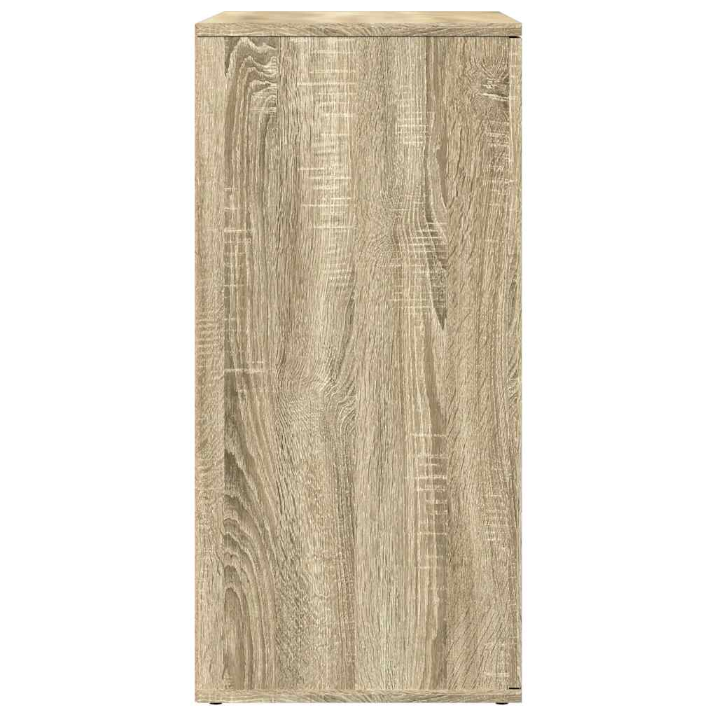 vidaXL Szafka, dąb sonoma, 79x38x80 cm, materiał drewnopochodny
