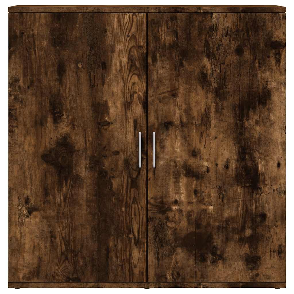vidaXL Szafka, przydymiony dąb, 79x38x80 cm, materiał drewnopochodny