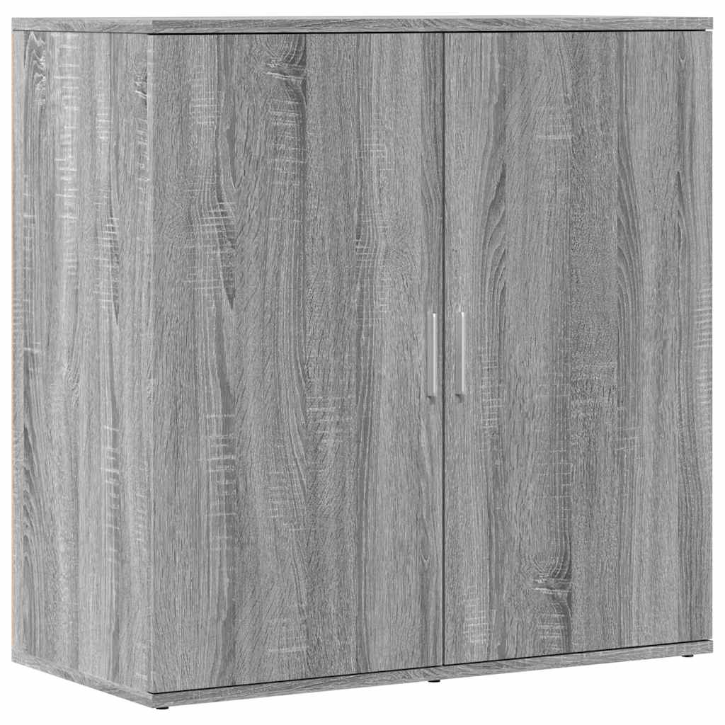 vidaXL Szafka, szary dąb sonoma, 79x38x80 cm, materiał drewnopochodny