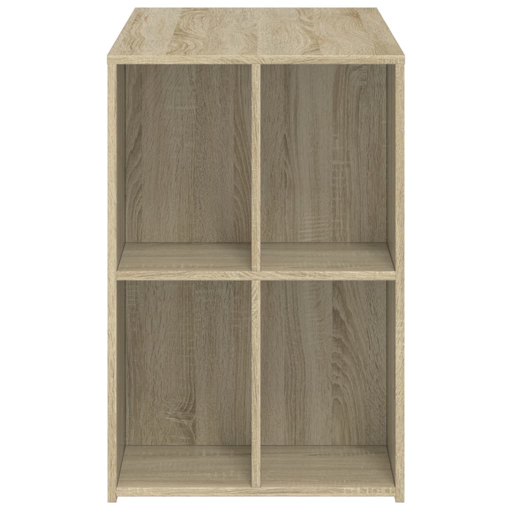 vidaXL Biurko, dąb sonoma, 102x50x75 cm, materiał drewnopochodny