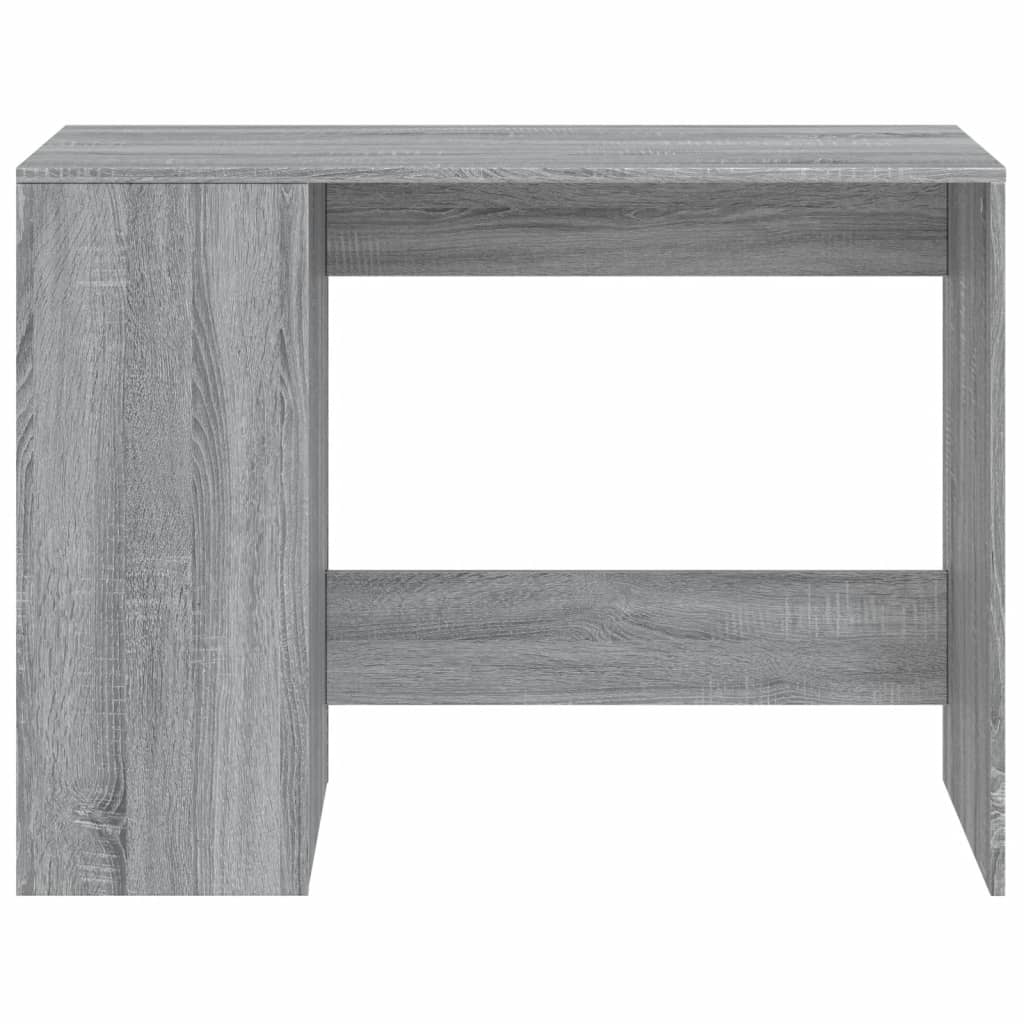 vidaXL Biurko, szary dąb sonoma, 102x50x75 cm, materiał drewnopochodny