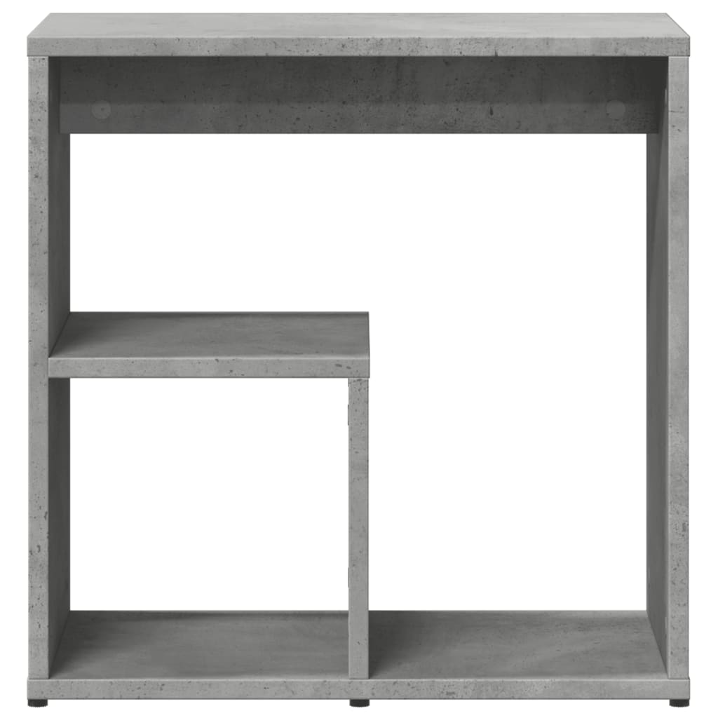 vidaXL Stoliki boczne, 2 szt., szarość betonu, 50x30x50 cm