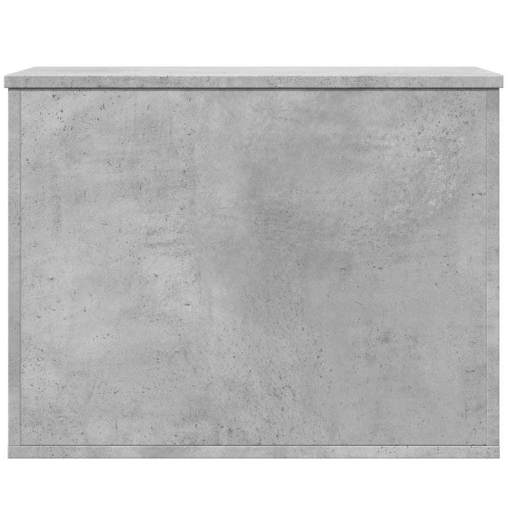 vidaXL Skrzynia, szarość betonu, 60x42x46 cm, materiał drewnopochodny