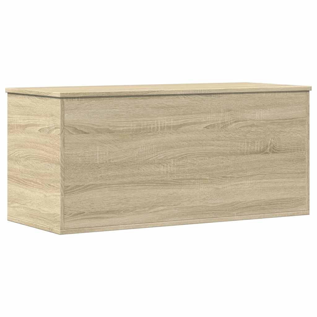 vidaXL Skrzynia, dąb sonoma, 100x42x46 cm, materiał drewnopochodny