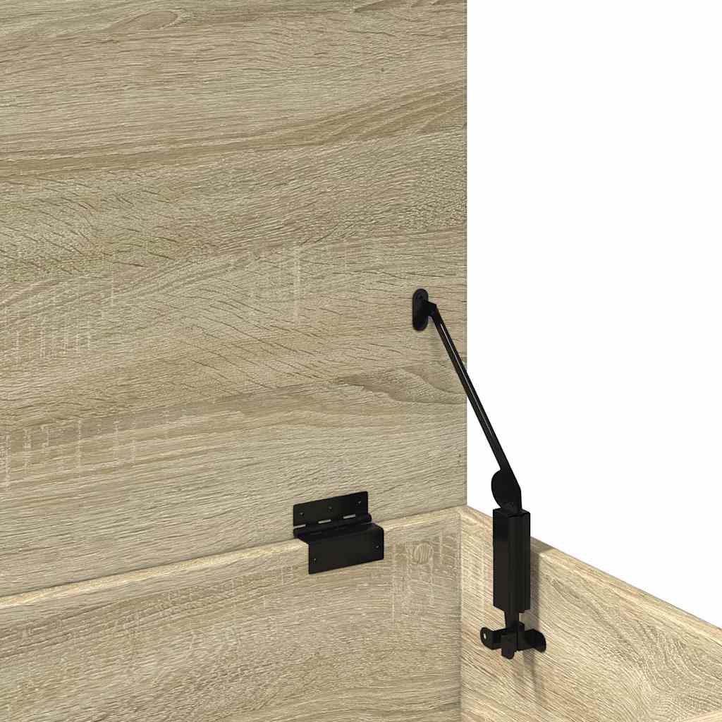 vidaXL Skrzynia, dąb sonoma, 100x42x46 cm, materiał drewnopochodny