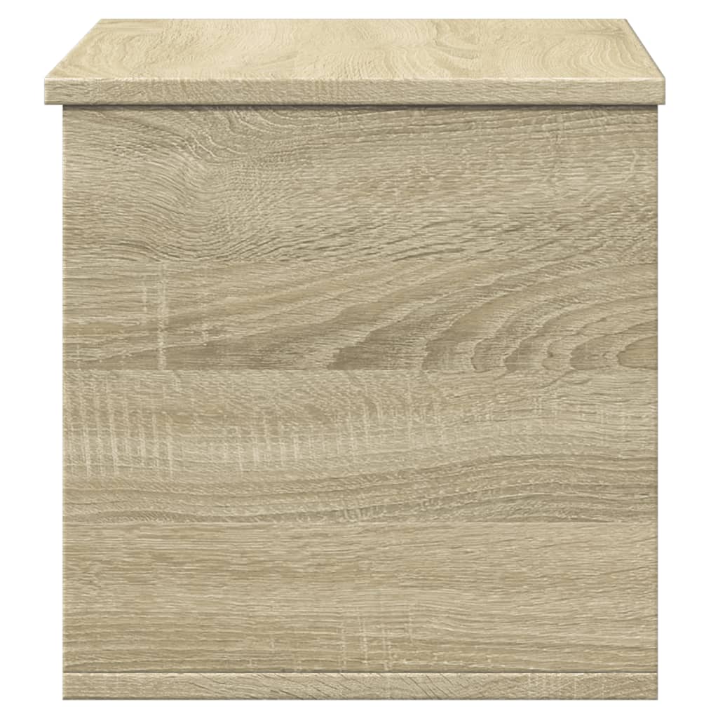 vidaXL Skrzynia, dąb sonoma, 60x35x35 cm, materiał drewnopochodny