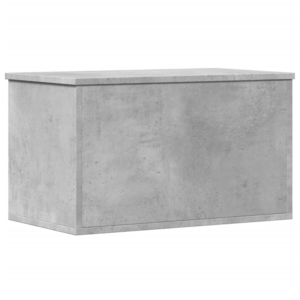 vidaXL Skrzynia, szarość betonu, 60x35x35 cm, materiał drewnopochodny
