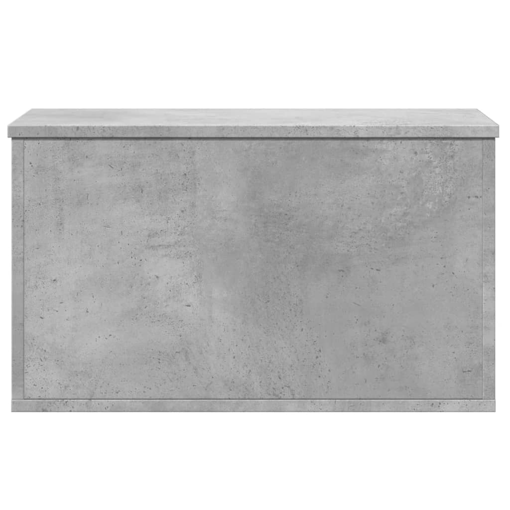 vidaXL Skrzynia, szarość betonu, 60x35x35 cm, materiał drewnopochodny