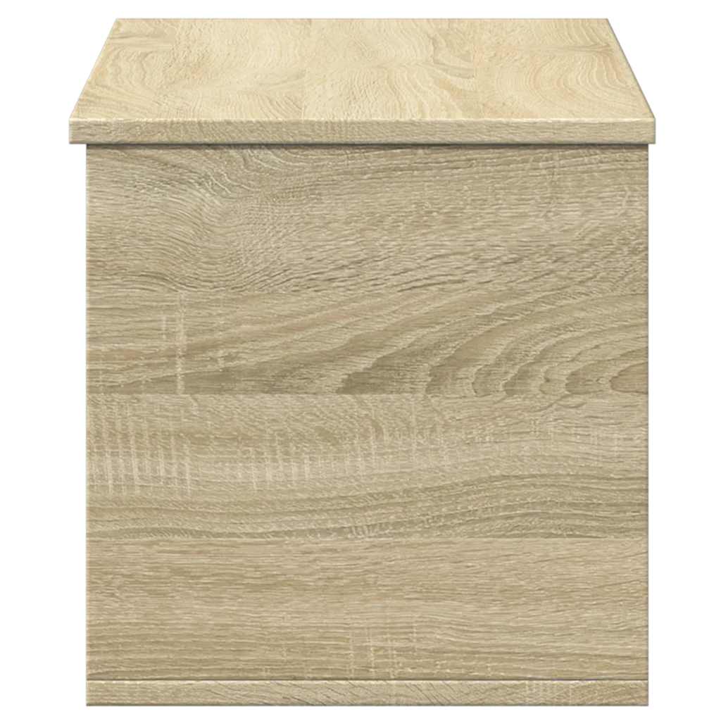 vidaXL Skrzynia, dąb sonoma, 90x35x35 cm, materiał drewnopochodny
