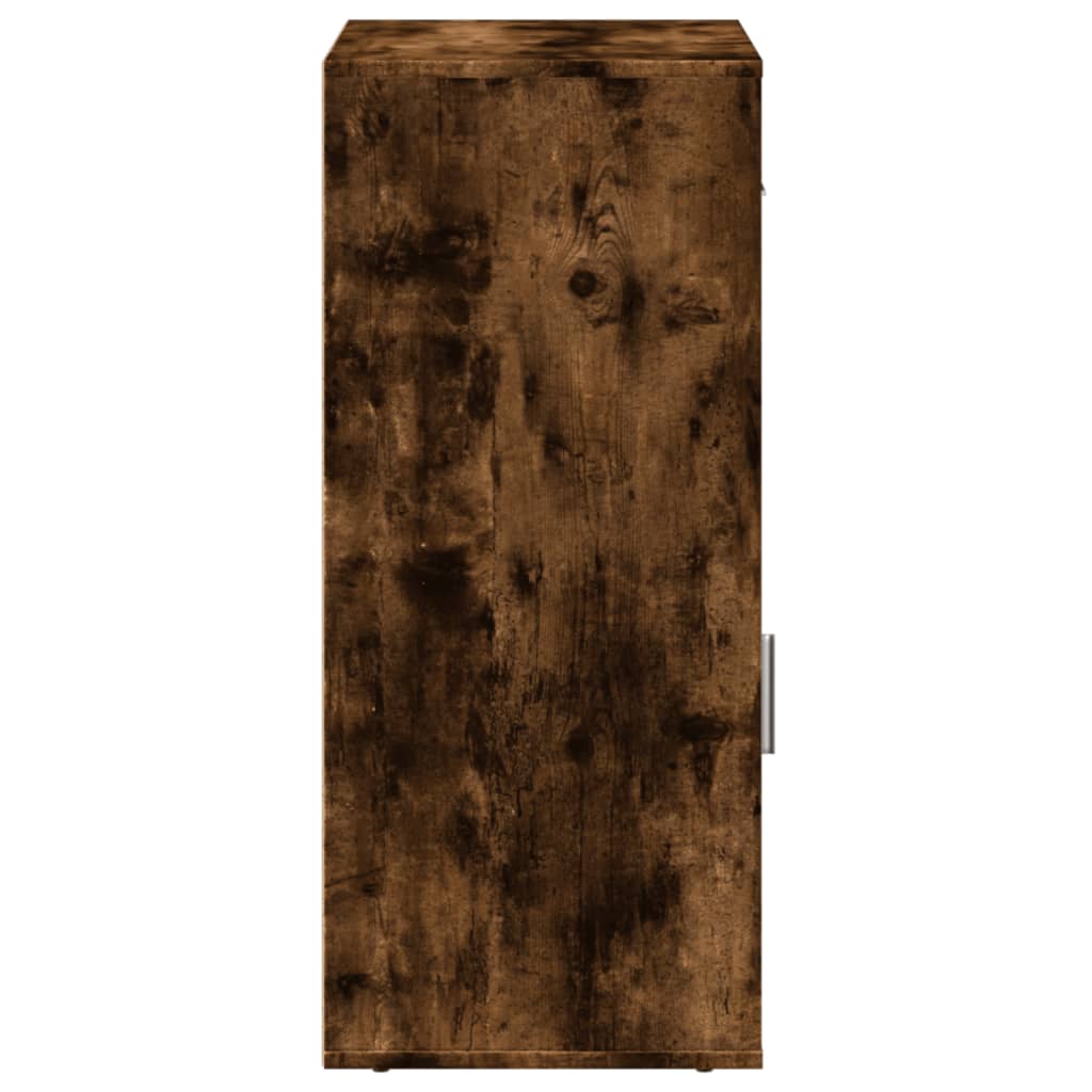 vidaXL Szafka, przydymiony dąb, 56,5x39x90 cm, materiał drewnopochodny