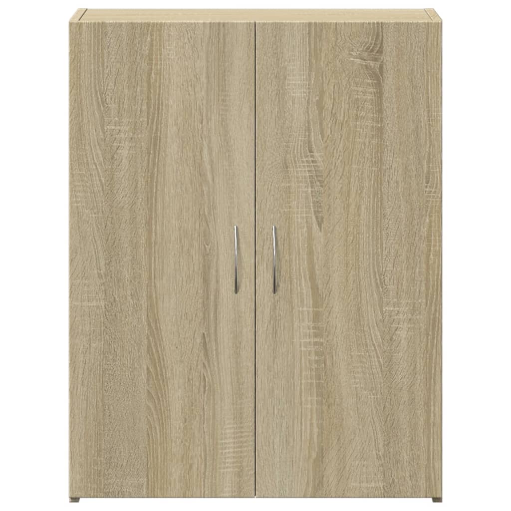 vidaXL Szafka na dokumenty, dąb sonoma, 60x32x77,5 cm