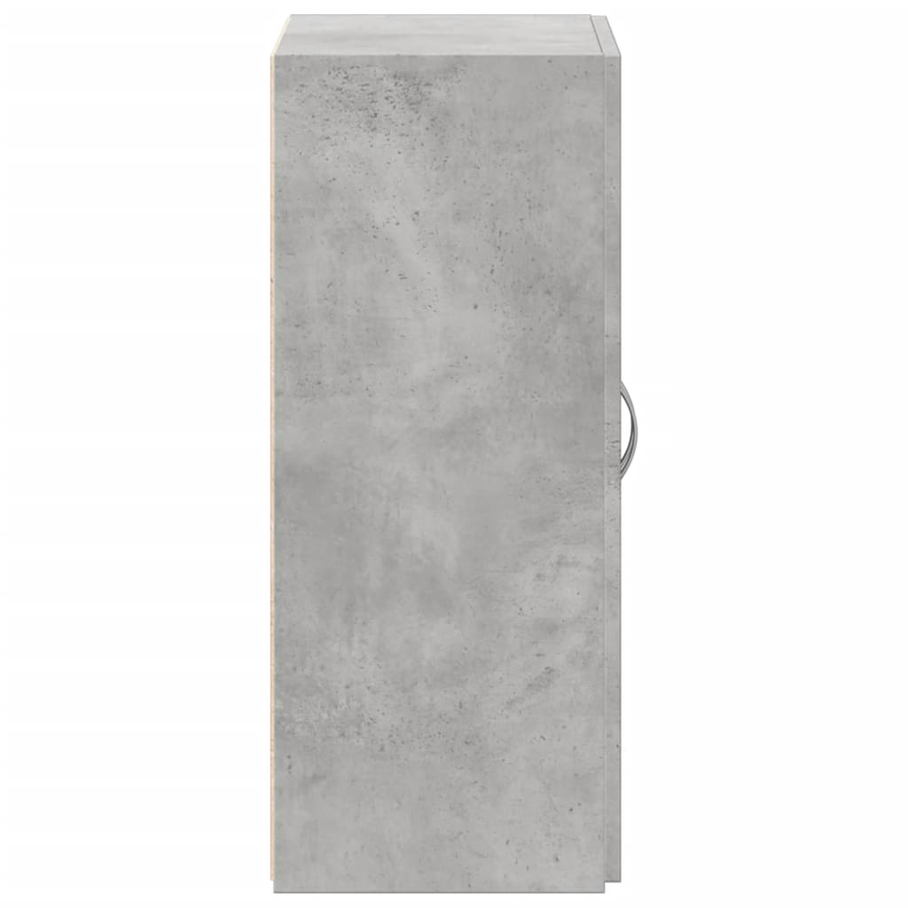 vidaXL Szafka na dokumenty, szarość betonu, 60x32x77,5 cm