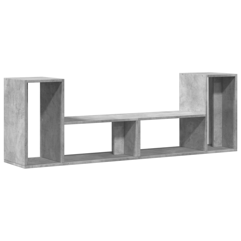 vidaXL Szafki pod telewizor, 2 szt., szarość betonu, 75x30x50 cm