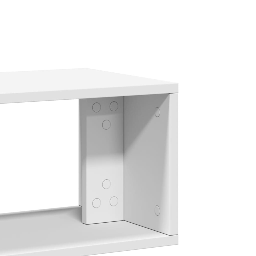 vidaXL Szafki pod telewizor, 2 szt., białe, 100x30x50 cm