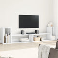 vidaXL Szafki pod telewizor, 2 szt., białe, 100x30x50 cm