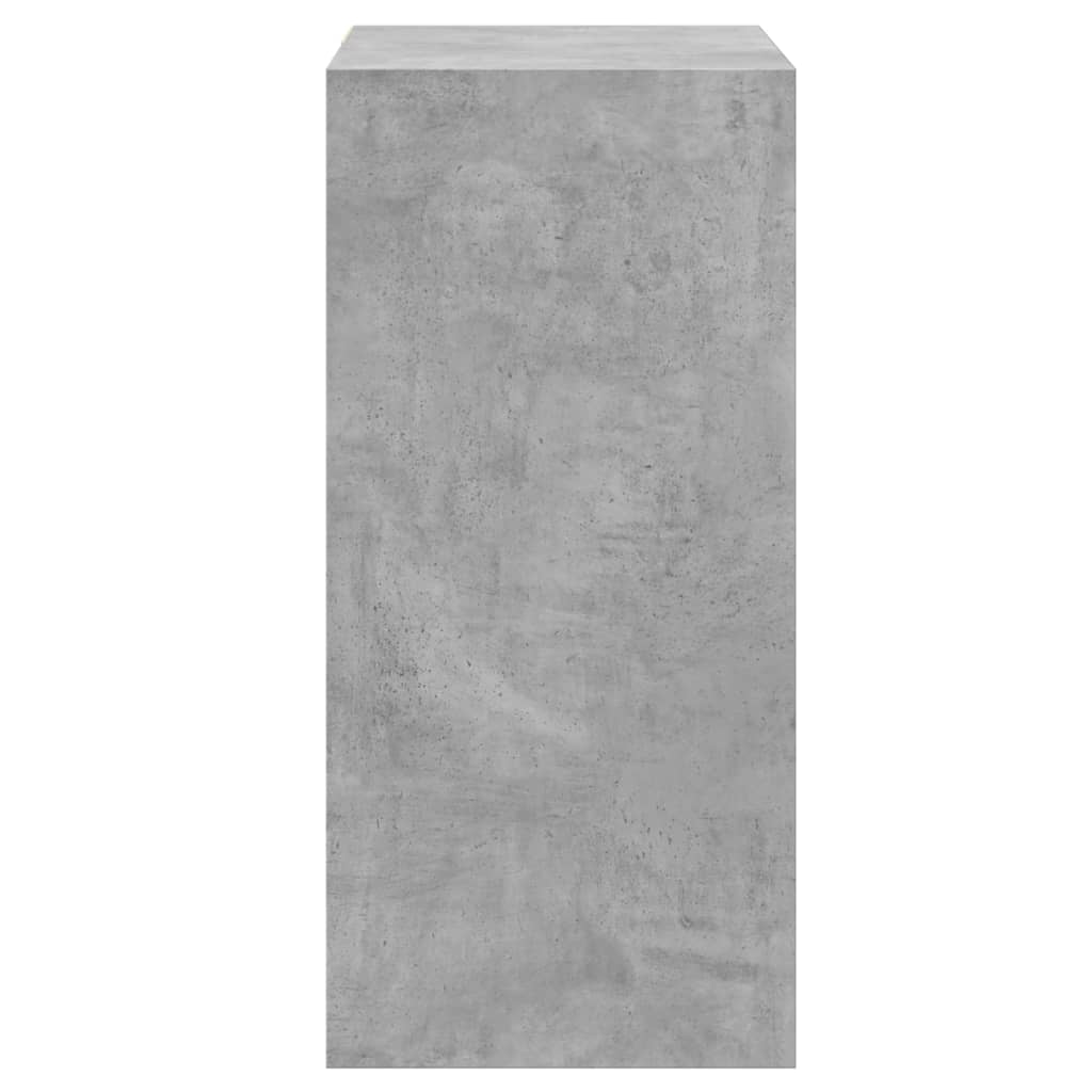 vidaXL Szafka garderobiana, szarość betonu, 77x48x102 cm