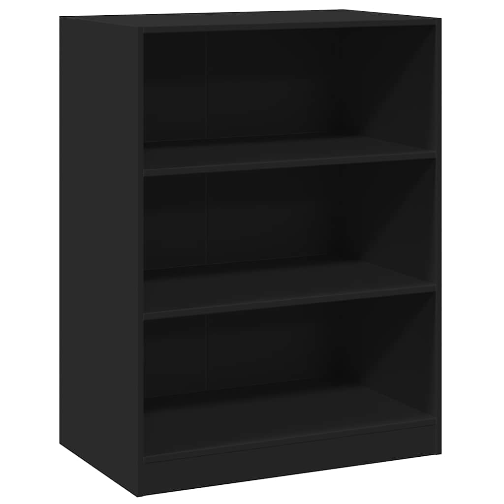 vidaXL Szafka garderobiana, czarna, 77x48x102 cm
