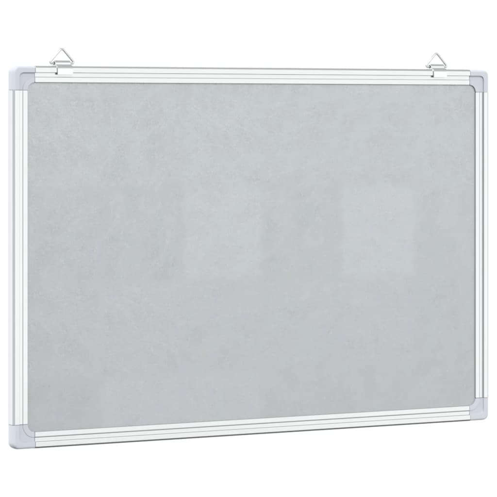 vidaXL Tablica magnetyczna, 40x30x1,7 cm, aluminiowa