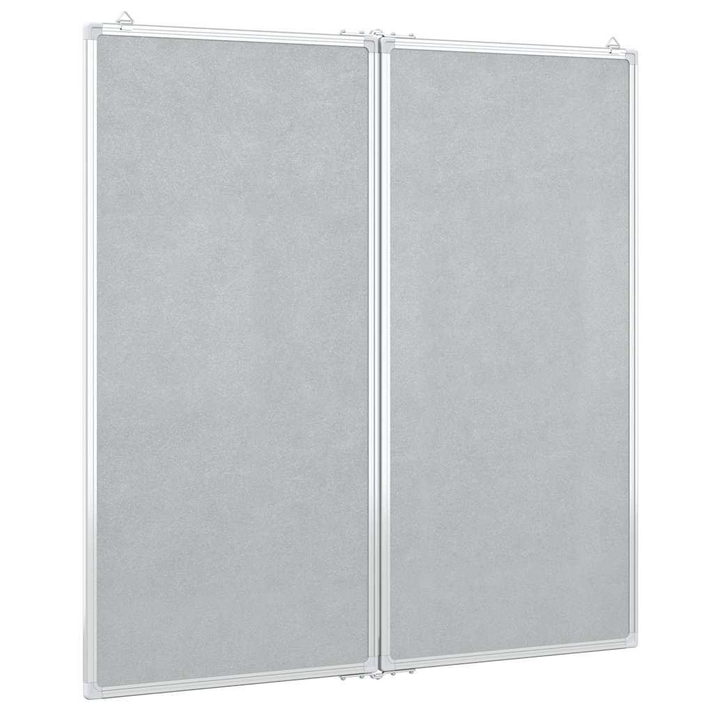 vidaXL Tablica magnetyczna, 100x100x1,7 cm, aluminiowa
